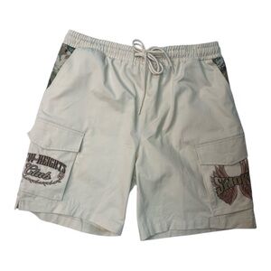 Sz Various Smoke rise Men's Tan Cargo Shorts